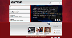 Desktop Screenshot of imperialseguranca.com