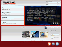 Tablet Screenshot of imperialseguranca.com